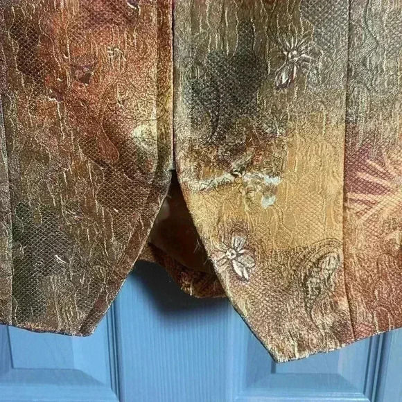 Coldwater Creek floral design zippered front jacket with lining. Women’s size 10 - Picture 4 of 8